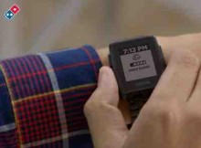 Pebble Smartwatch to Help You Track Your Domino's Pizza