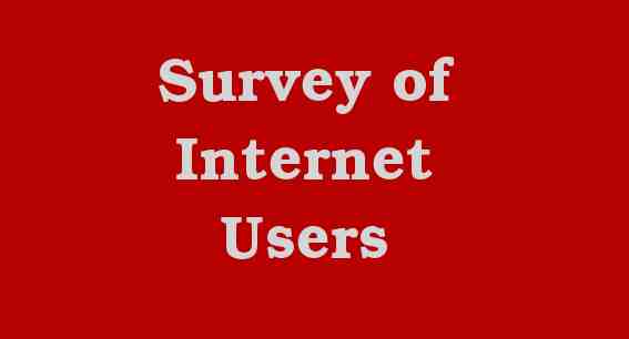 Survey of Internet Users