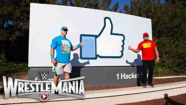 WWE and Facebook Launch WrestleMania Experience