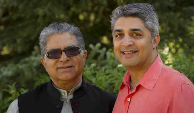 Deepak Chopra and Poonacha Machaiah