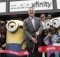 The Minions joined Comcast regional senior vice president John Crowley to cut the ribbon at the grand opening of STUDIO XFINITY in Chicago