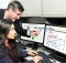 IBM's Chief Watson Security Architect Jeb Linton demonstrating to University of Maryland Baltimore County student Lisa Mathews how to teach IBM's Watson the language of security, Tuesday, May 10, 2016.