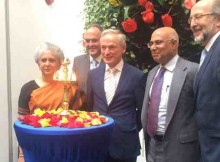 Inauguration of the European delivery centre of NIIT Ltd in Dublin, by Ireland's Minister for Education & Skills, Richard Burton TD, in presence of the Indian Ambassador to Ireland, Mrs. Radhika Lal Lokesh, IDA Ireland executives