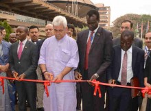 Manoj Sinha inaugurating the 2nd edition of the Indo-Africa ICT Expo in Nairobi, Kenya on September 06, 2016