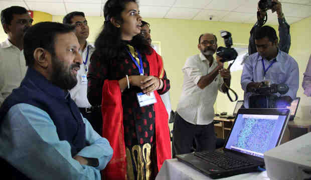 Prakash Javadekar at the inauguration of the Super Computer “PARAM-ISHAN”, at the Indian Institute of Technology, Guwahati on September 19, 2016
