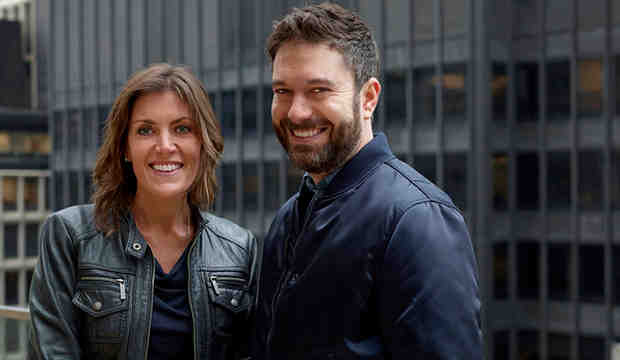 Wendy Clark, CEO of DDB North America, with Ari Weiss, newly appointed CCO of DDB North America