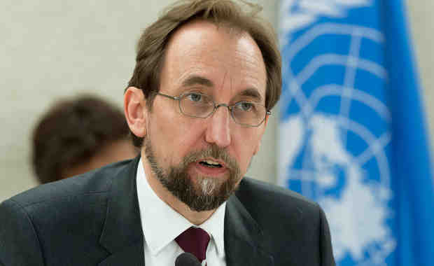 High Commissioner for Human Rights Zeid Ra’ad Al Hussein. UN Photo / Jean-Marc Ferré