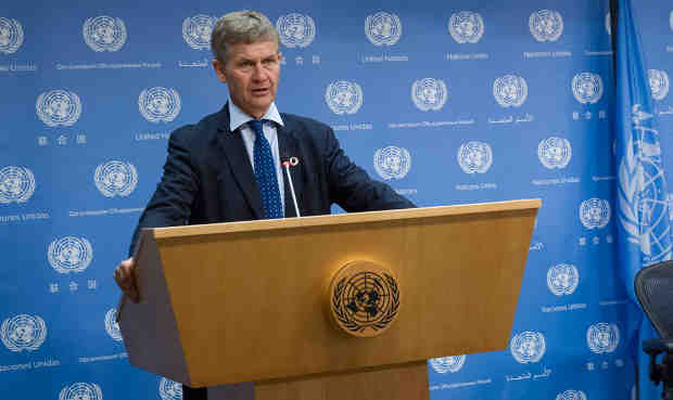 Executive Director of the United Nations Environment Programme (UNEP) Erik Solheim. UN Photo / JC McIlwaine