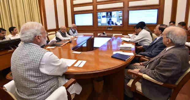 The Prime Minister, Shri Narendra Modi chairing seventeenth interaction through PRAGATI - the ICT-based, multi-modal platform for Pro-Active Governance and Timely Implementation, in New Delhi on February 22, 2017. (file photo)