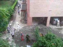 Deadly dust and noise pollution is caused by illegal construction in a cooperative group housing society of Dwarka, New Delhi. Government has failed to control the corrupt managing committees (MCs) of housing societies. Click the photo to know the details.