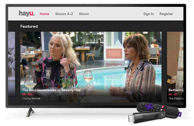 Reality TV Streaming Service Hayu Available on Roku Players