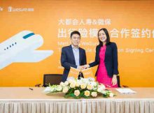 WeSure Chairman, Alan Lau and Siyi Sun, CEO of MetLife China.