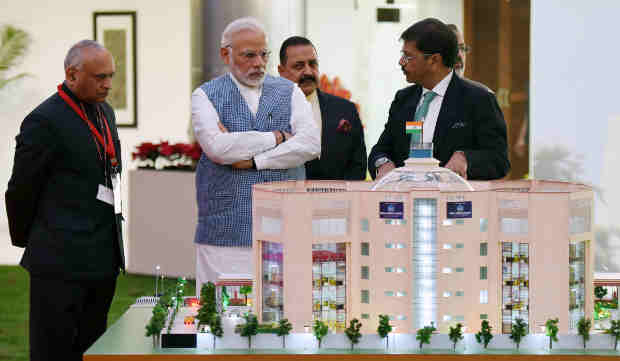 Narendra Modi inaugurates the new premises of the Central Information Commission, in New Delhi on March 06, 2018