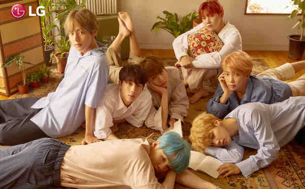 LG Signs K-Pop Boy Band BTS as Mobile Partner