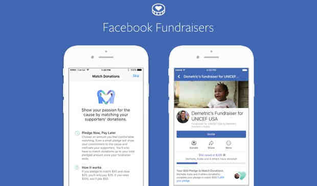 Facebook Fundraisers