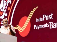 Narendra Modi addressing at the launch of the India Post Payments Bank, in New Delhi on September 01, 2018