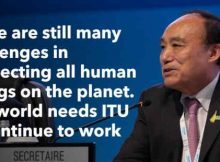Houlin Zhao of China Re-elected as ITU Secretary-General