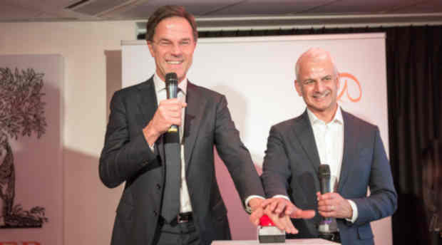 Dutch Prime Minister Rutte opens TechHub at Elsevier’s headquarters in Amsterdam