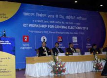 Chief Election Commissioner, Sunil Arora addressing the concluding session of the training workshop on ICT Application for General Elections 2019, in New Delhi on February 8, 2019. Photo: PIB