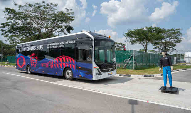 Volvo Autonomous Electric Bus