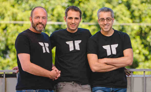 Torii co-founders from left to right: Uri Haramati, CEO; Tal Bereznitskey, CTO; Uri Nativ, VP Engineering. Photo: Torii