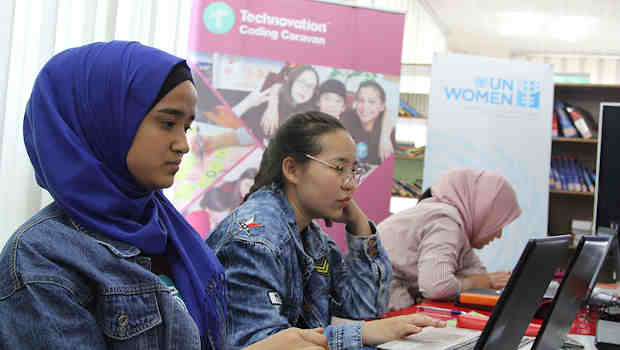 Technovation Challenge. Photo: UN Women