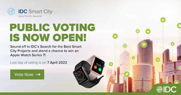 IDC 2022 Smart City Asia Pacific Awards. Photo: IDC