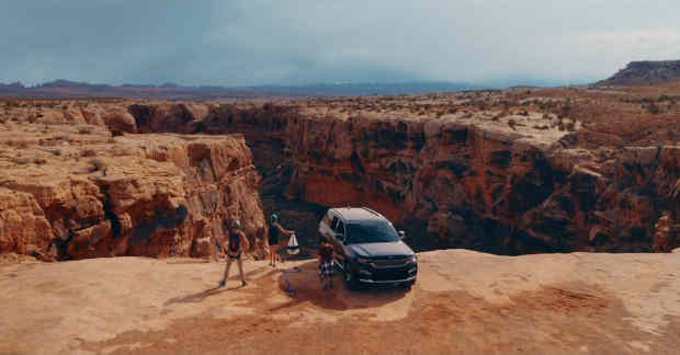 The Jeep brand launches new "Made for What You're Made of" marketing campaign for the Grand Cherokee. Photo Credit: The Jeep brand.