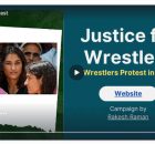 Microsite: Indian wrestlers Sakshi Malik, Vinesh Phogat, Bajrang Punia protest against Brij Bhushan Sharan Singh accused of sexual harassment.
