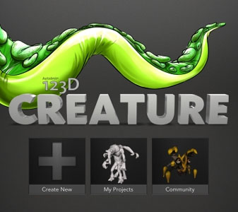 Autodesk 123D Creature