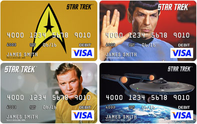 Star Trek Debit Cards