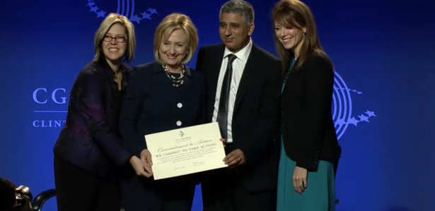 Clinton Initiative to Train Women Entrepreneurs