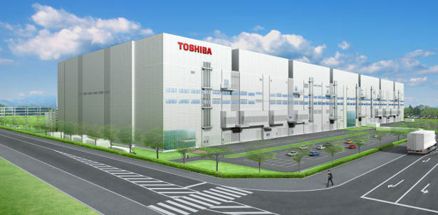 Toshiba's Semiconductor Fabrication Facility at Yokkaichi