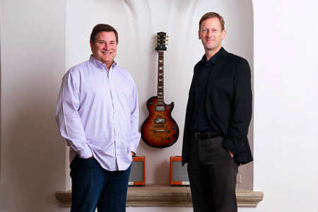 Slacker Radio Board Member Jim Cady and Slacker CEO Duncan Orrell-Jones