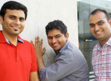 Roposo.com Founders (L to R) – Kaushal Shubhank, Avinash Saxena, Mayank Bhangadia