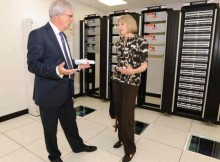 UK Home Secretary Theresa May Opens New Data Centre
