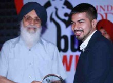 Punjab Chief Minister Prakash Singh Badal Honors Tech Entrepreneur