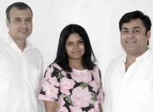 L-R: Sumanta Ganguly, Gauri Joshi, Paul Dueman