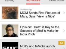 NDTV Brings InMobi Native Advertising on Mobile in India