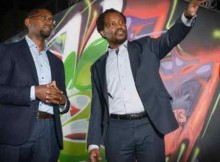 Dr. Solomon Assefa (left) and Wits University Professor Zeblon Vilakazi at site of IBM's new South Africa research lab in Braamfontein, Johannesburg