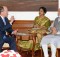 John Chambers calls on Narendra Modi, in New Delhi on March 18, 2016