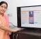 Sushma Swaraj launching the Telugu version of PMO India Multi-Lingual website, in New Delhi on May 29, 2016.