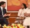 Narendra Modi with Jeff Weiner