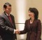 Oracle CEO Safra Catz and Chief Minister of Maharashtra Devendra Fadnavis