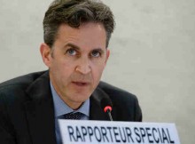 Special Rapporteur on the promotion and protection of the right to freedom of opinion and expression David Kaye. UN Photo/Jean-Marc Ferré