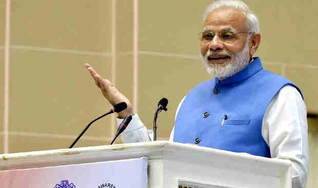 The Prime Minister, Shri Narendra Modi delivering his address at the Valedictory Function of Vigilance Awareness Week-2016, in New Delhi on November 07, 2016