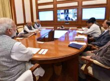 The Prime Minister, Shri Narendra Modi chairing seventeenth interaction through PRAGATI - the ICT-based, multi-modal platform for Pro-Active Governance and Timely Implementation, in New Delhi on February 22, 2017. (file photo)