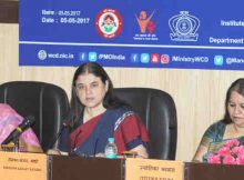 Smt. Maneka Sanjay Gandhi addressing at the inauguration of the first ever Workshop on Sexual Harassment of Women at Workplace (Prevention, Prohibition and Redressal) Act, 2013 for Government ICCs, in New Delhi on May 05, 2017