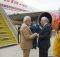 Narendra Modi being seen off by the Prime Minister of Portugal, Mr. Antonio Costa, on his departure from Lisbon for Washington DC, Portugal on June 24, 2017