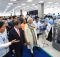 The Prime Minister, Narendra Modi and the President of the Republic of Korea, Moon Jae-in taking a tour of mobile factory in Noida, Uttar Pradesh on July 09, 2018